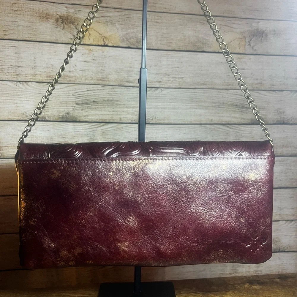 Patricia Nash - Two Way Leather Handbag - Picture 5 of 8